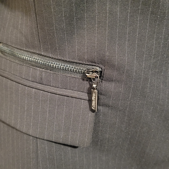 Calvin Klein pinstripe blazer 6 - Picture 3 of 10